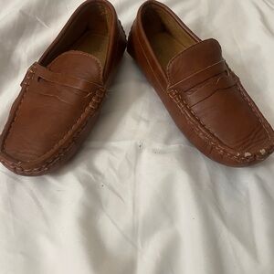 Classic Brown Leather Loafers